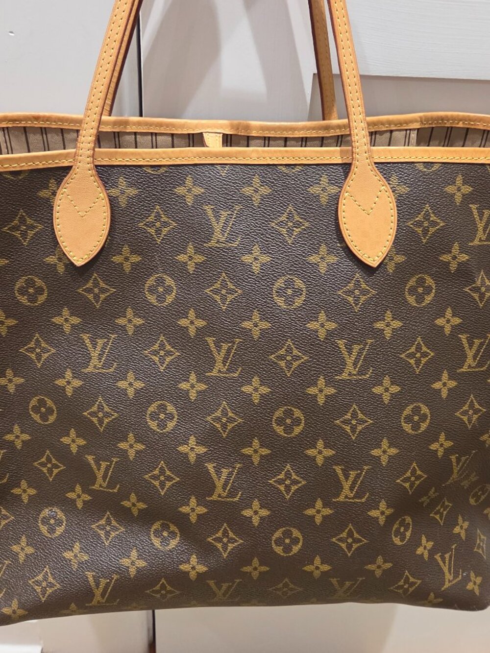 Louis Vuitton Never Full Hobo Bag